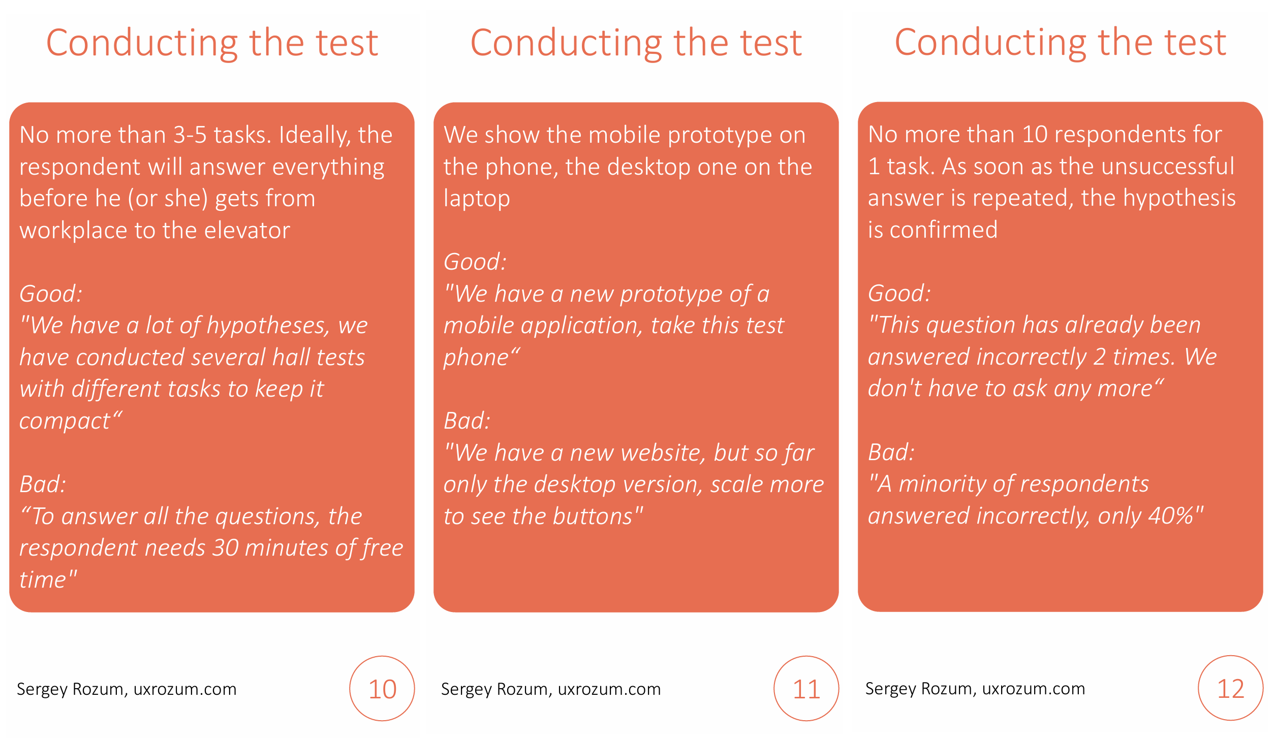 Testing